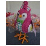 Lot of 4 decorative Spring birds...