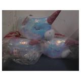 3 Sparkely Unicorn Easter baskets...