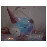 3 Sparkely Unicorn Easter baskets...