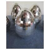 5 large Disco Easter eggs...