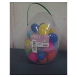 30 Easter eggs with egg carry case/...