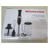 Kitchen Aid corded hand blender wit...