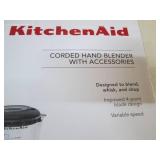 Kitchen Aid corded hand blender wit...