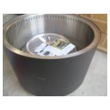 22" Stainless steel fire pit, brand...