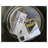 22" Stainless steel fire pit, brand...