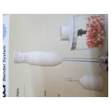 Bella immersion blender system...