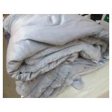 Membersark faux fur comforter set...