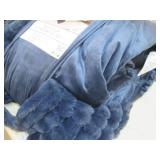 Membersark faux fur comforter set...