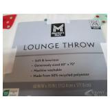 60 x 70 Lounge throw...
