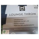 60 x 70 Lounge throw...