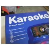 Karaoke blue tooth speaker...