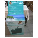 2 Piece antibacterial luggage set...