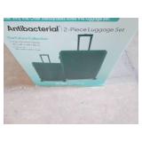 2 Piece antibacterial luggage set...