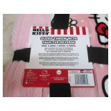 Hello Kitty throw 50 x 60"...