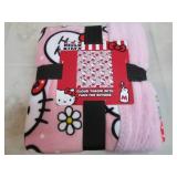 Hello Kitty throw 50 x 60"...