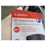 Lasko 32" ceramic heater...