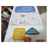 Kids gourmet kitchen appliance toy ...