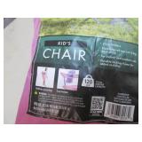 Pink folding camp.chair...