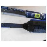Up to 58" snow broom and ice scrape...