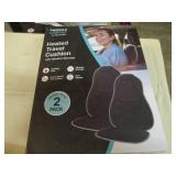 Homedics 2 pack heated travel cushi...