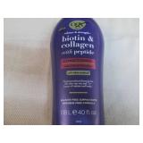 40 Oz bottle of OGX biotin & collag...
