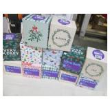 12 Packs of ultra soft facial tissu...