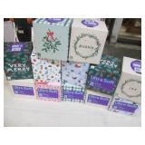 12 Packs of ultra soft facial tissu...
