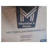 Members Mark 16 piece dinnerware se...