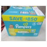 Pampers swaddlers N #1 diapers 174 ...