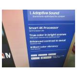 Samsung QLED 75" TV, model Q6FD...