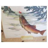 Wood and metal molds or wall art, 1...