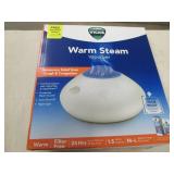 Vicks warm steam vaporizer...