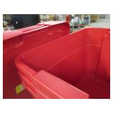 3 Latching storage totes...