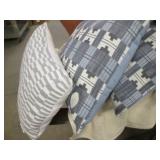 Assorted decorative pillows...