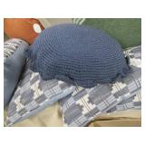 Assorted decorative pillows...