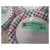 12 24 Count heavy duty paper plates...