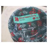 11 Packages of assorted plates and ...