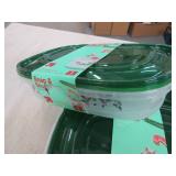 3 2 Packs of food storage container...