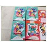 6 Jumbo candy canes and 6 gummy can...