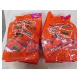 2 Bags of Reeses Carmen and chocola...