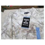 L Cammo crew fleece...