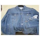 Seven 7 L denim jacket...