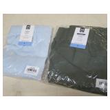 L Fleece shorts and wide leg pants...