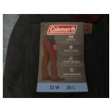 Coleman 32 x 30 fleece lined pants...