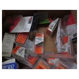 Box of automotive clips, tubes and ...