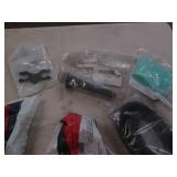 Box of automotive clips, tubes and ...