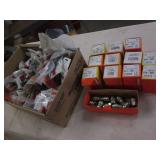 Box of lug nuts, clips and other au...