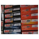 Box of assorted spark plugs...