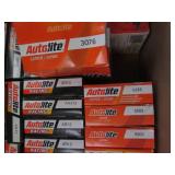 Box of assorted spark plugs...