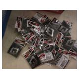 Car parts, spark plugs and emblems...